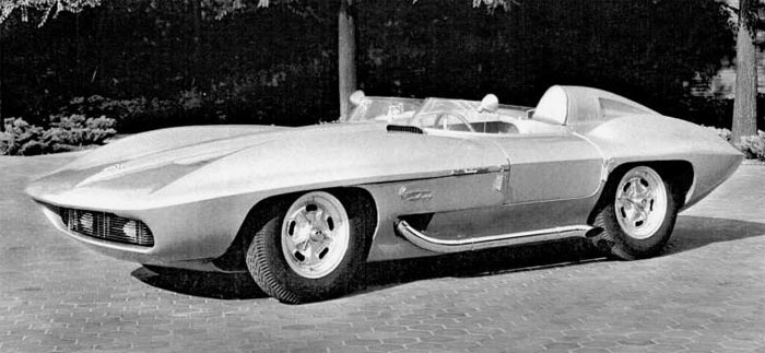 1959 Chevrolet Stingray Racer Concept. Chevrolet Stingray Racer
